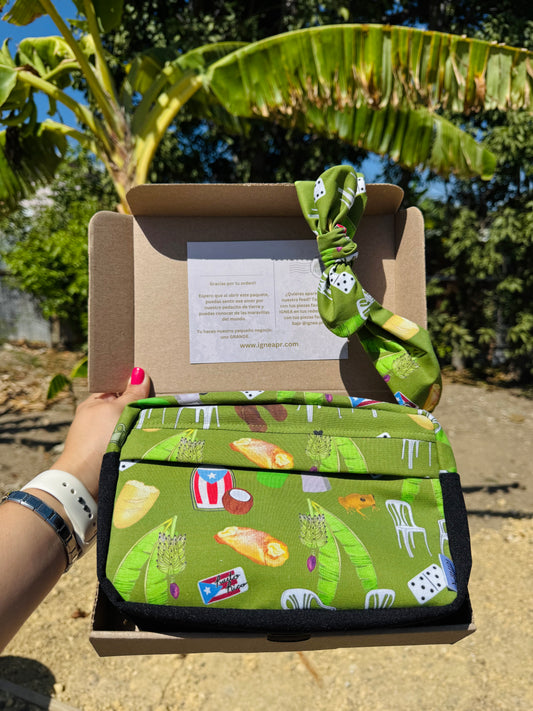 Boricua de Pura Cepa Bundle 1 (fannypack + scrunchiedana)