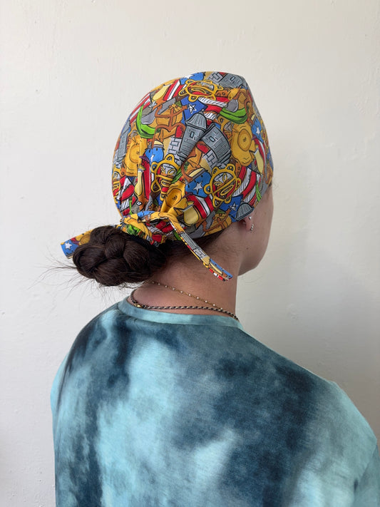 Surgical Cap- Boricua